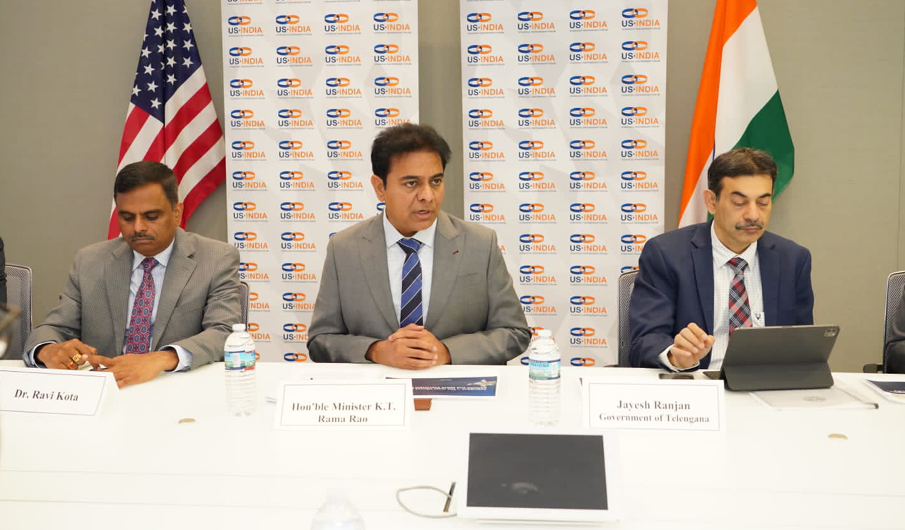 Aerospace and Defence, thrust sector in Telangana: KT Rama Rao