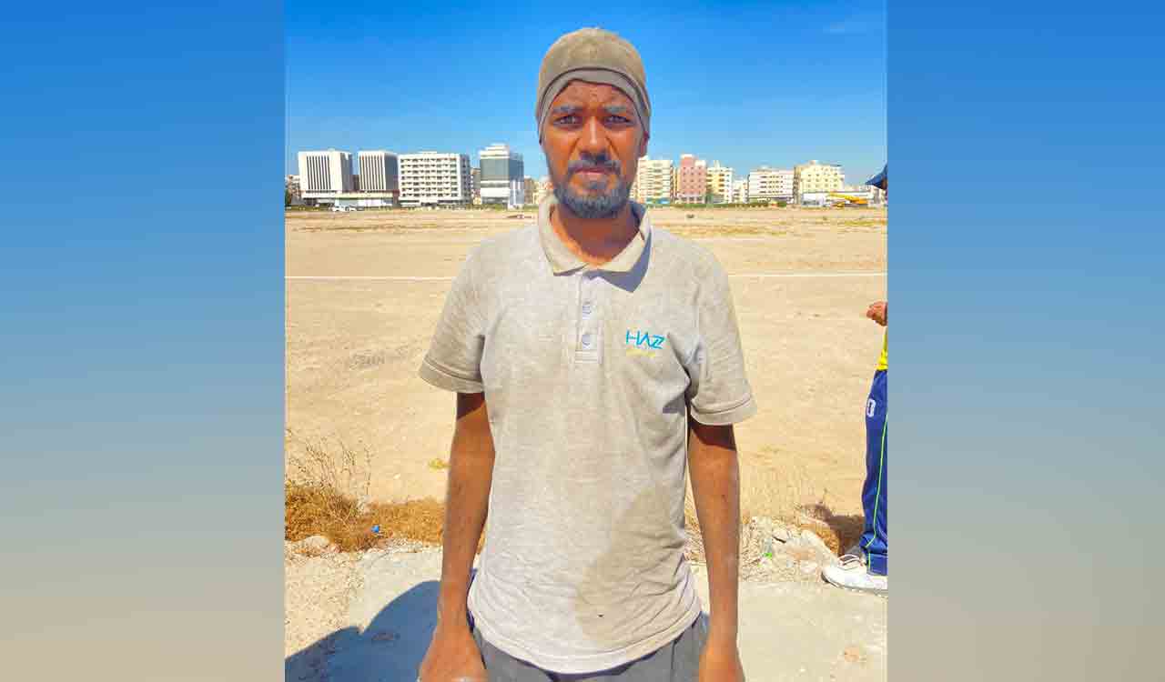 Sixer leads cricketers to Andhra man in Jeddah