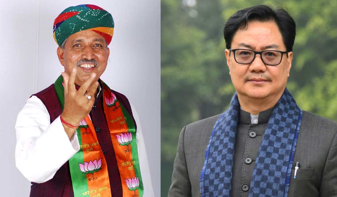 Arjun Ram Meghwal replaces Kiren Rijiju as Union Law Minister