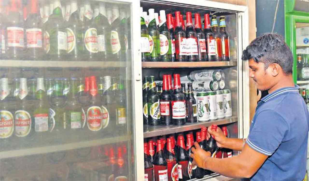 Beer guzzlers help Telangana rake in Rs 583 crore in 18 days
