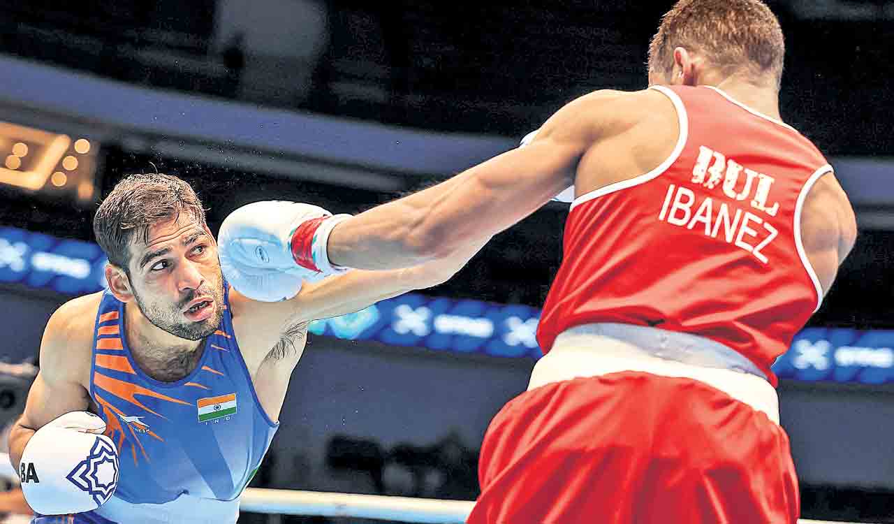 World Championship: Telangana boxer Hussamudin fights his way into semis