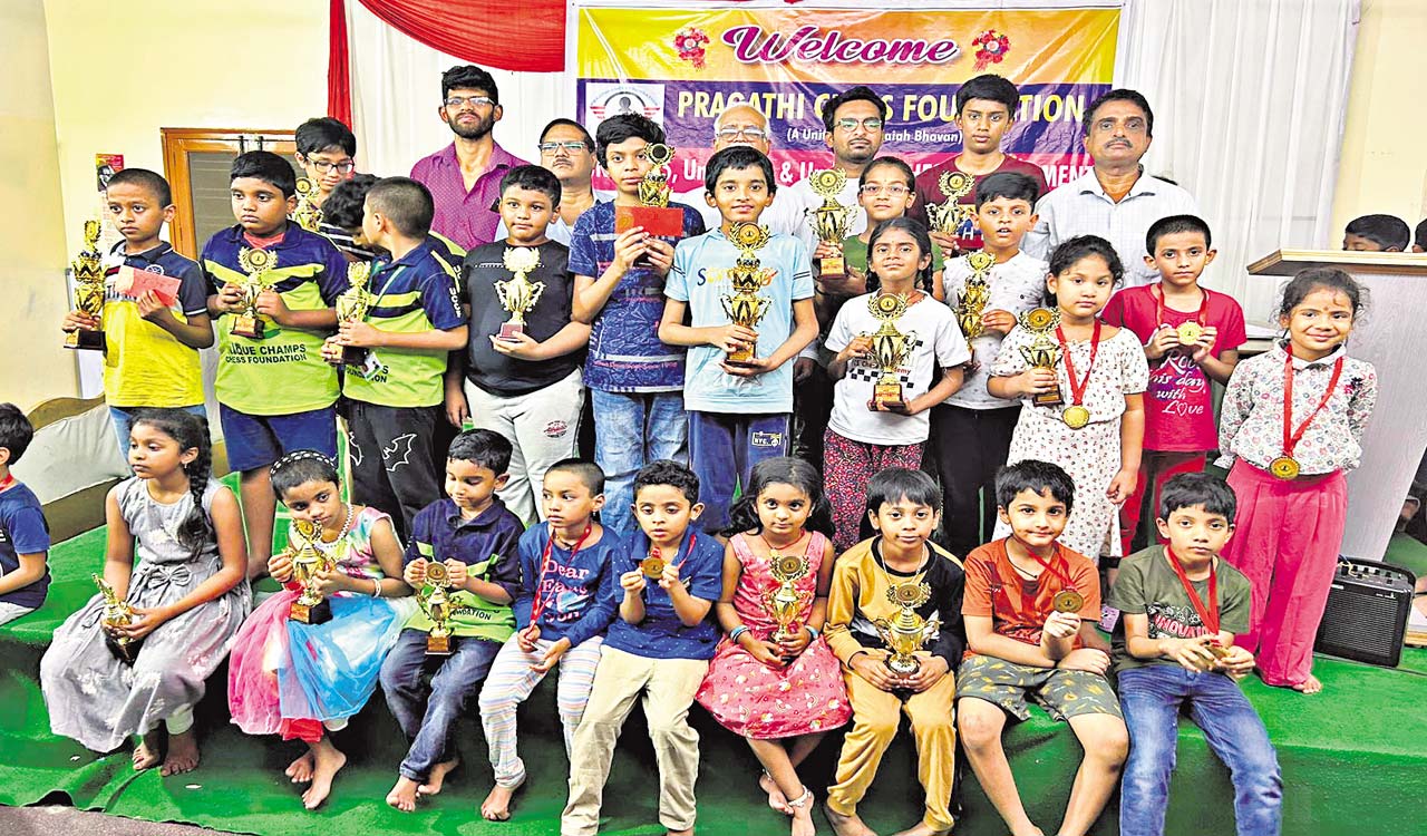 Hyderabad: Pavan clinches Children Chess Tournament