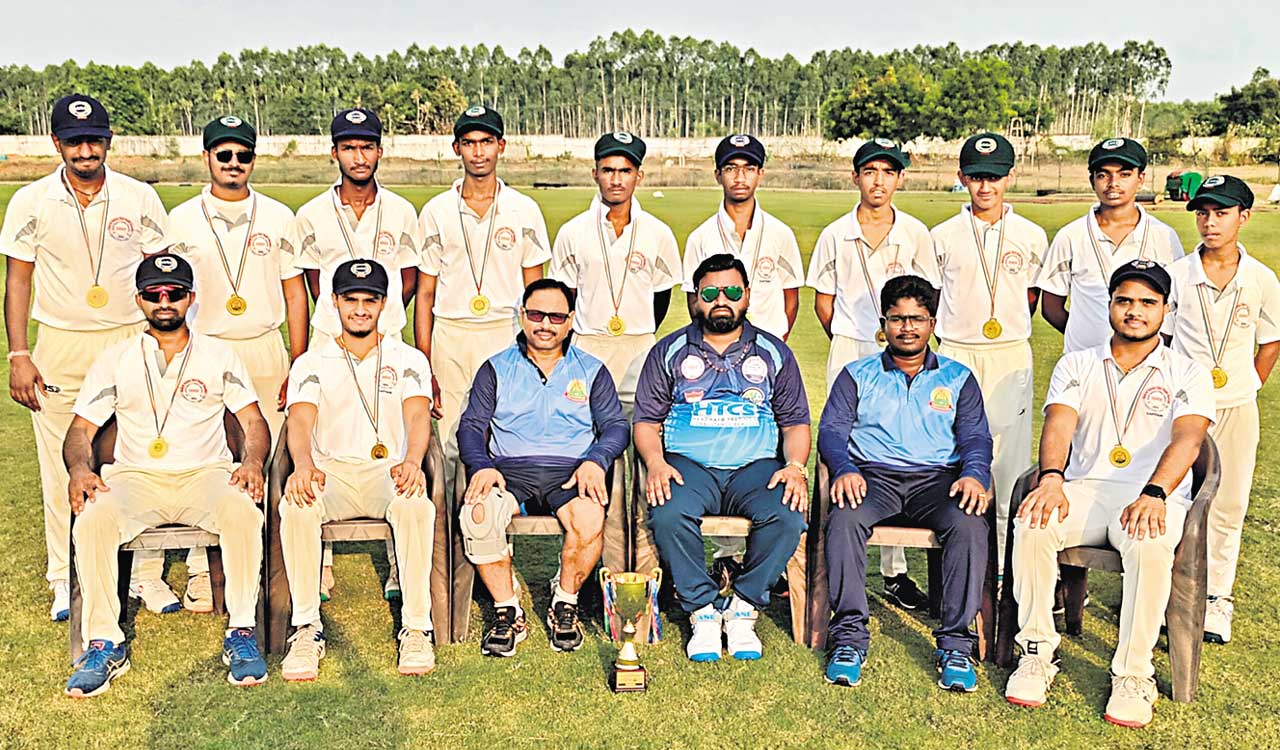 SSGF Hyderabad finish runners-up at Rajiv Gandhi Junior National Cricket League