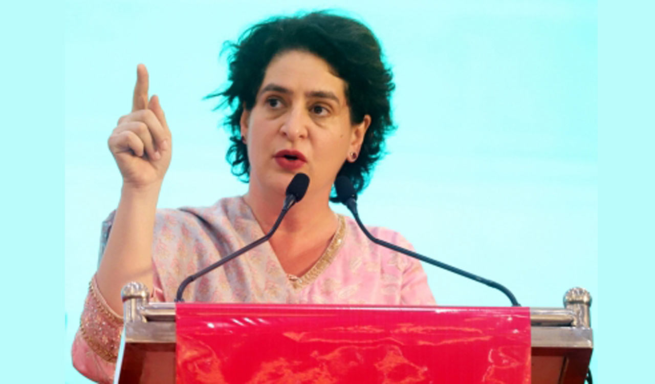 Priyanka Gandhi to address public meeting in Hyderabad on May 8