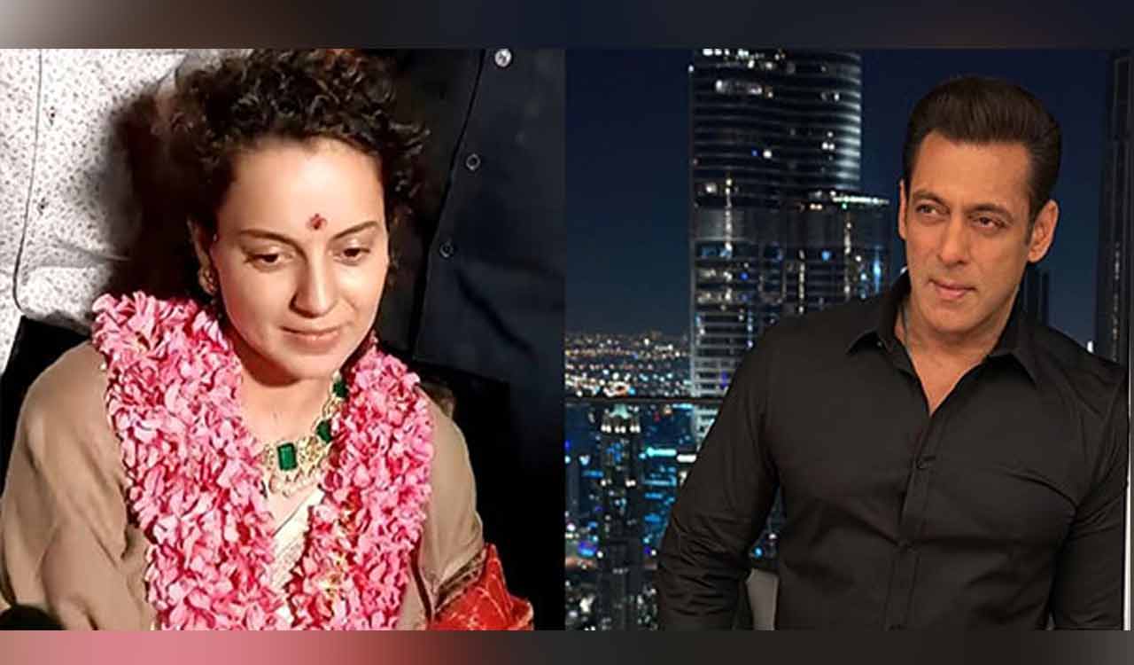 “Country is in safe hands”: Kangana reacts to Salman Khan receiving death threat