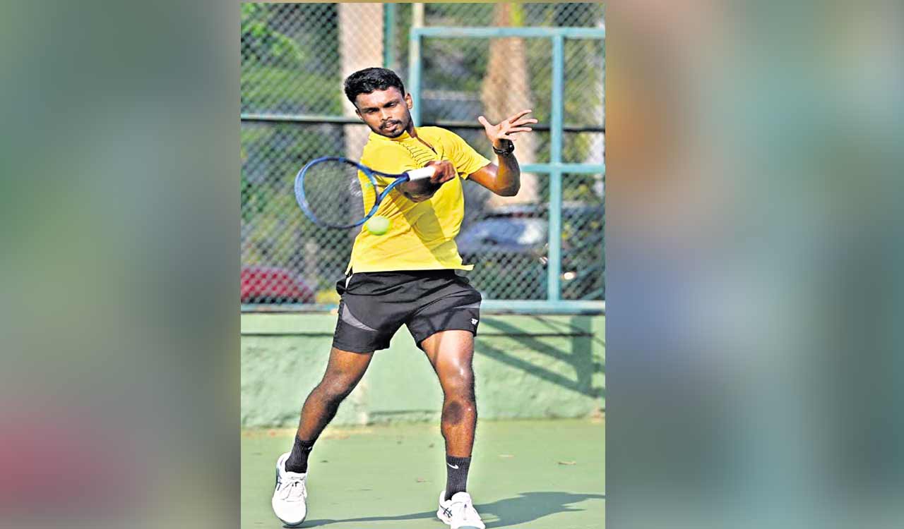 Sai Karteek and Ritwik pair marches into semis of 25K ITF futures tennis tournament