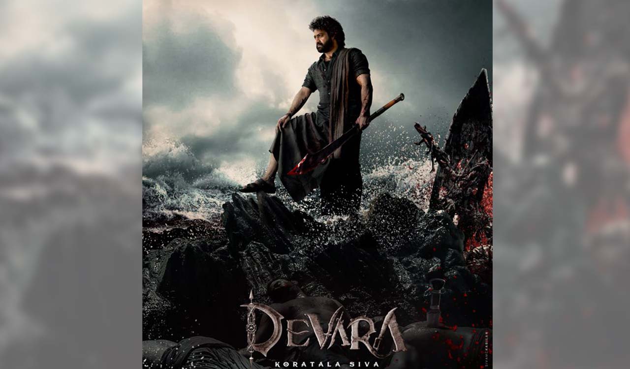 Jr NTR’s 30th movie titled ‘Devara’; first look poster released