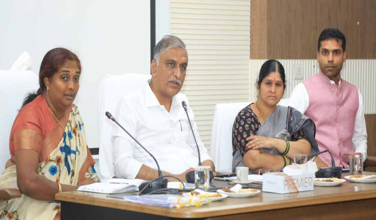 Encourage women to use menstrual cups: Harish Rao urges doctors