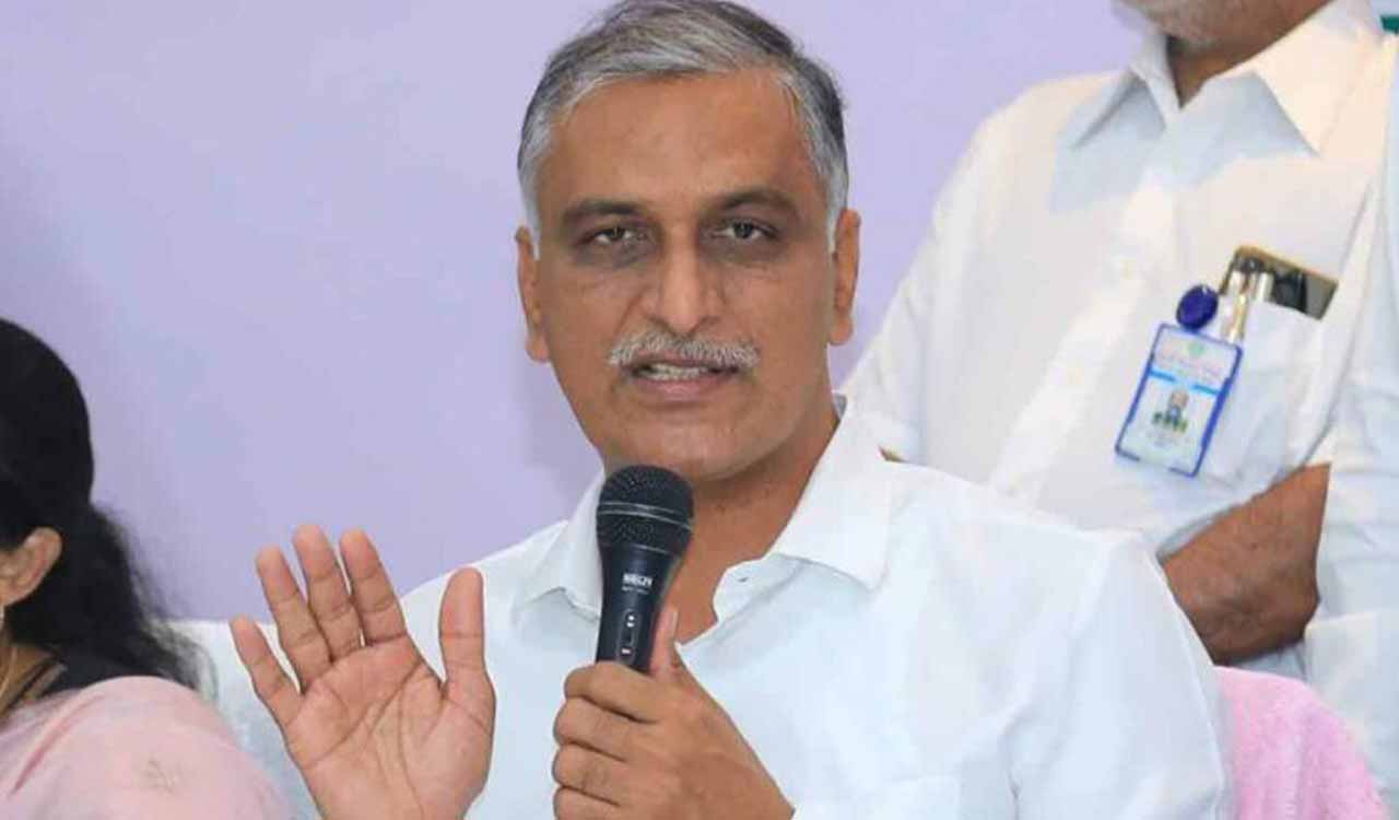 Aim for Telangana to be number one in healthcare services: Harish Rao