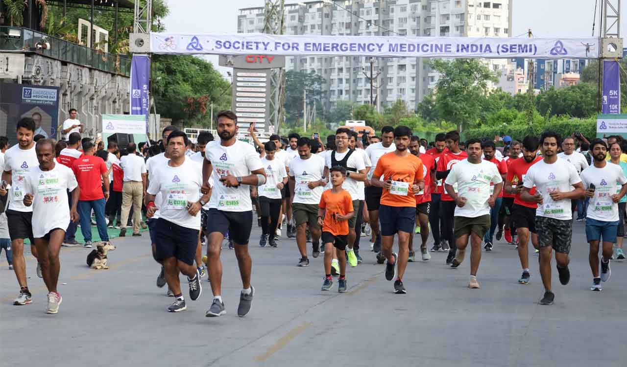 Hyderabad: SEMI organises Marathon and Cyclathon