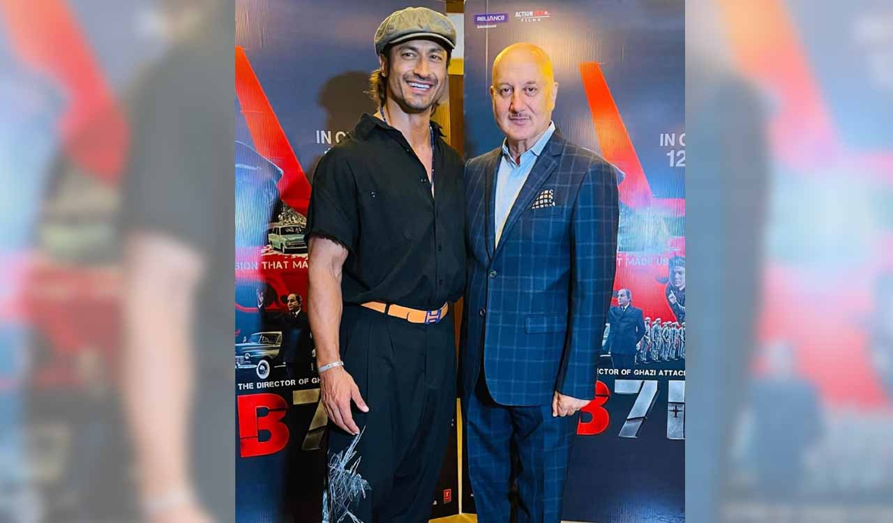 Vidyut Jammwal hosts special screening of ‘IB 71’ for NSG commandos at PVR INOX