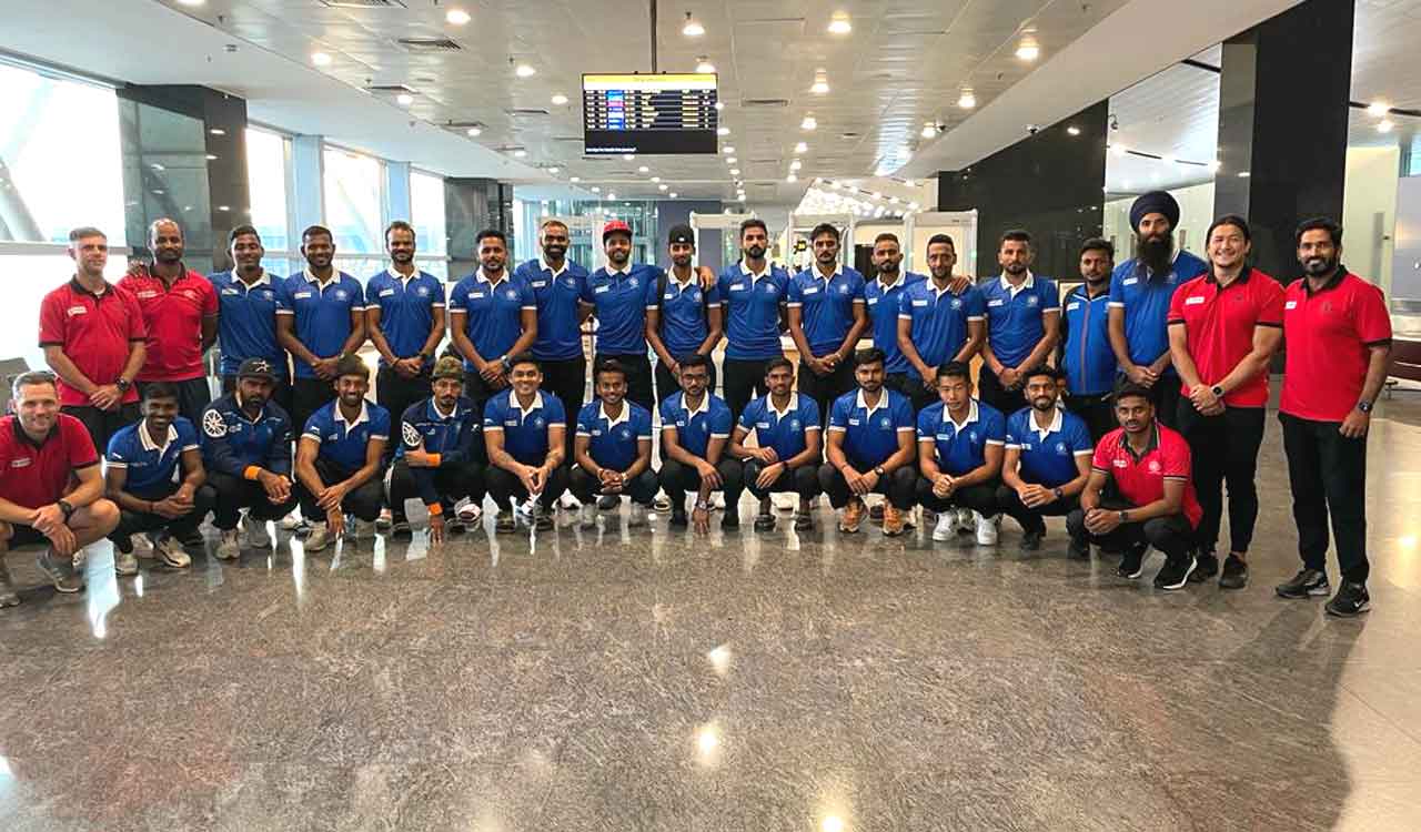Indian men’s hockey team leaves for FIH Hockey Pro League 2022/23
