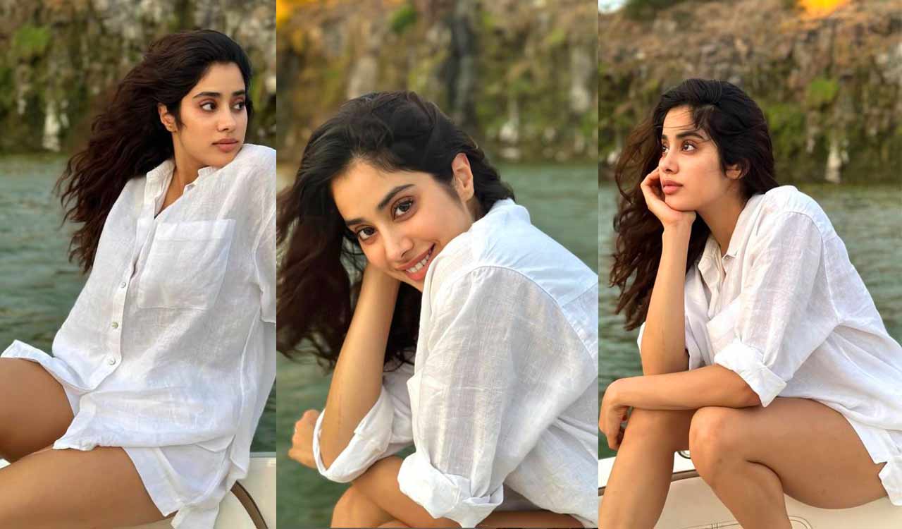 Janhvi Kapoor shares no-makeup pictures from her tropical getaway