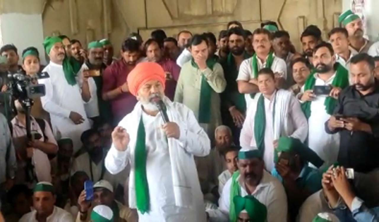 Farmers’ dharna at Ghazipur ends, Rakesh Tikait announces mahapanchayat on June 11