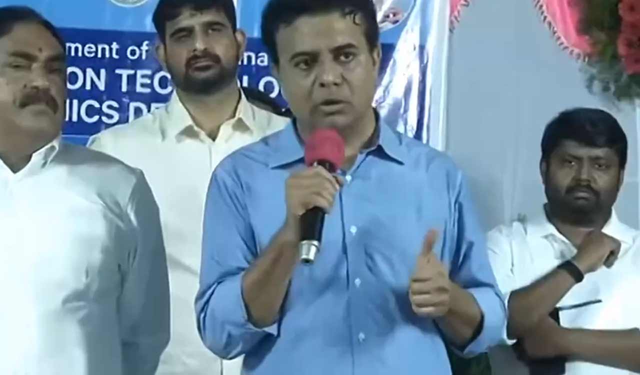 KTR inaugurates four IT companies in Hanamkonda