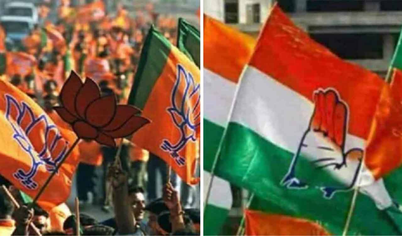Stage set for high-stakes Karnataka  tomorrow; BJP looks to script history, Congress eyes comeback