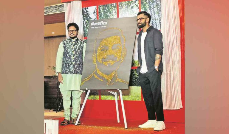 Virat Kohli in Hyderabad