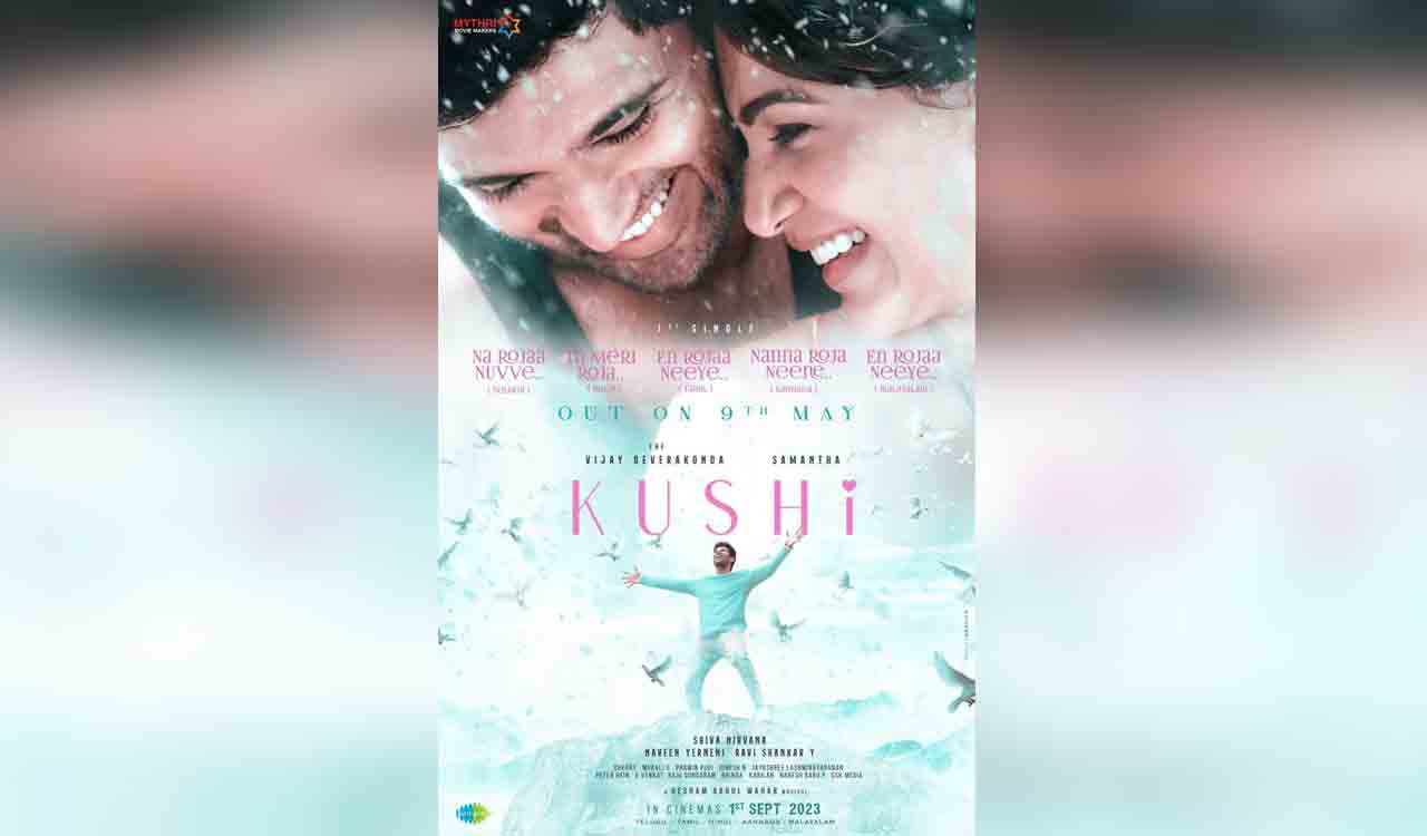 Kushi Songs: First single ‘Na Rojaa Nuvve’ will release on May 9