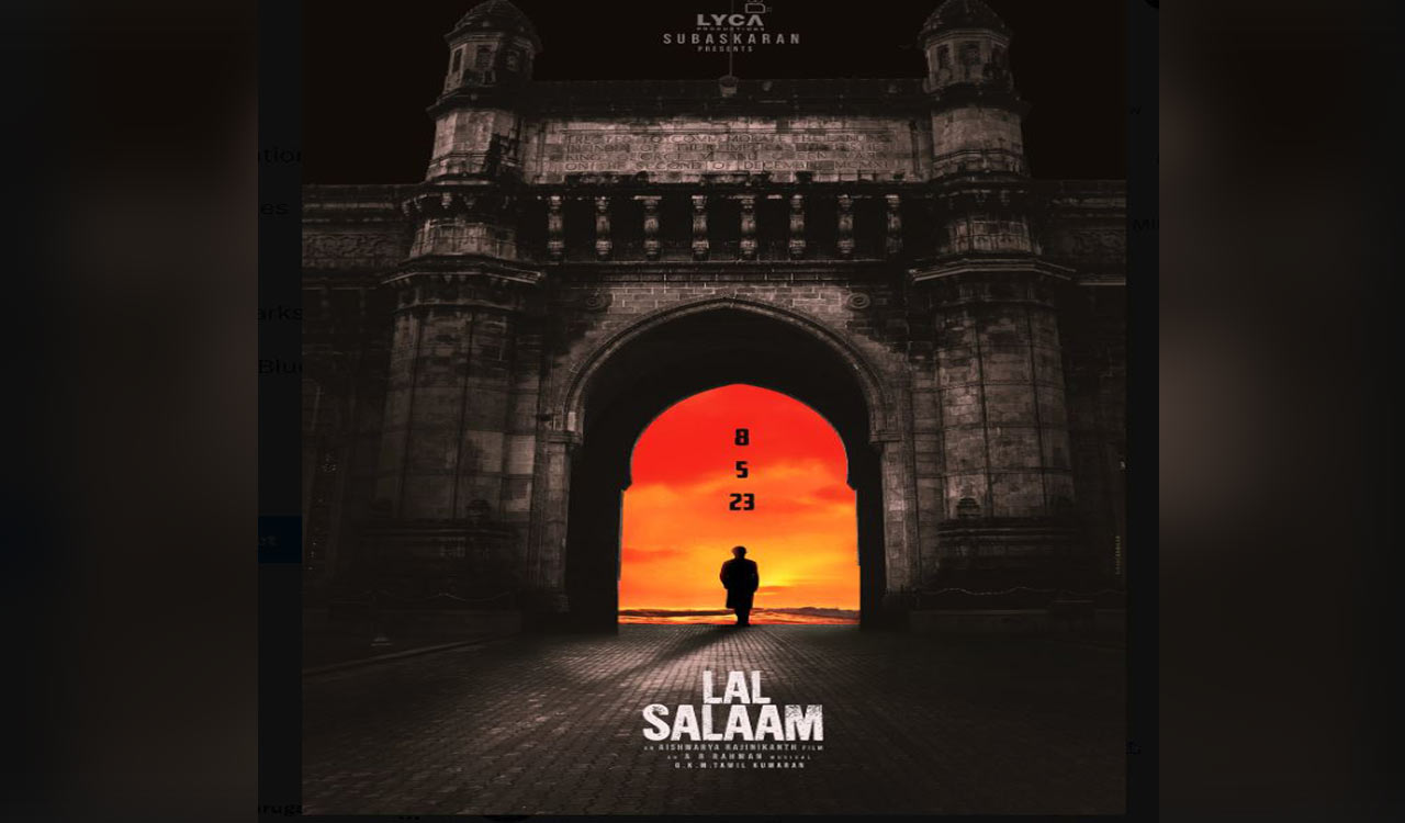 Rajinikanth’s look from ‘Lal Salaam’ to be out tonight