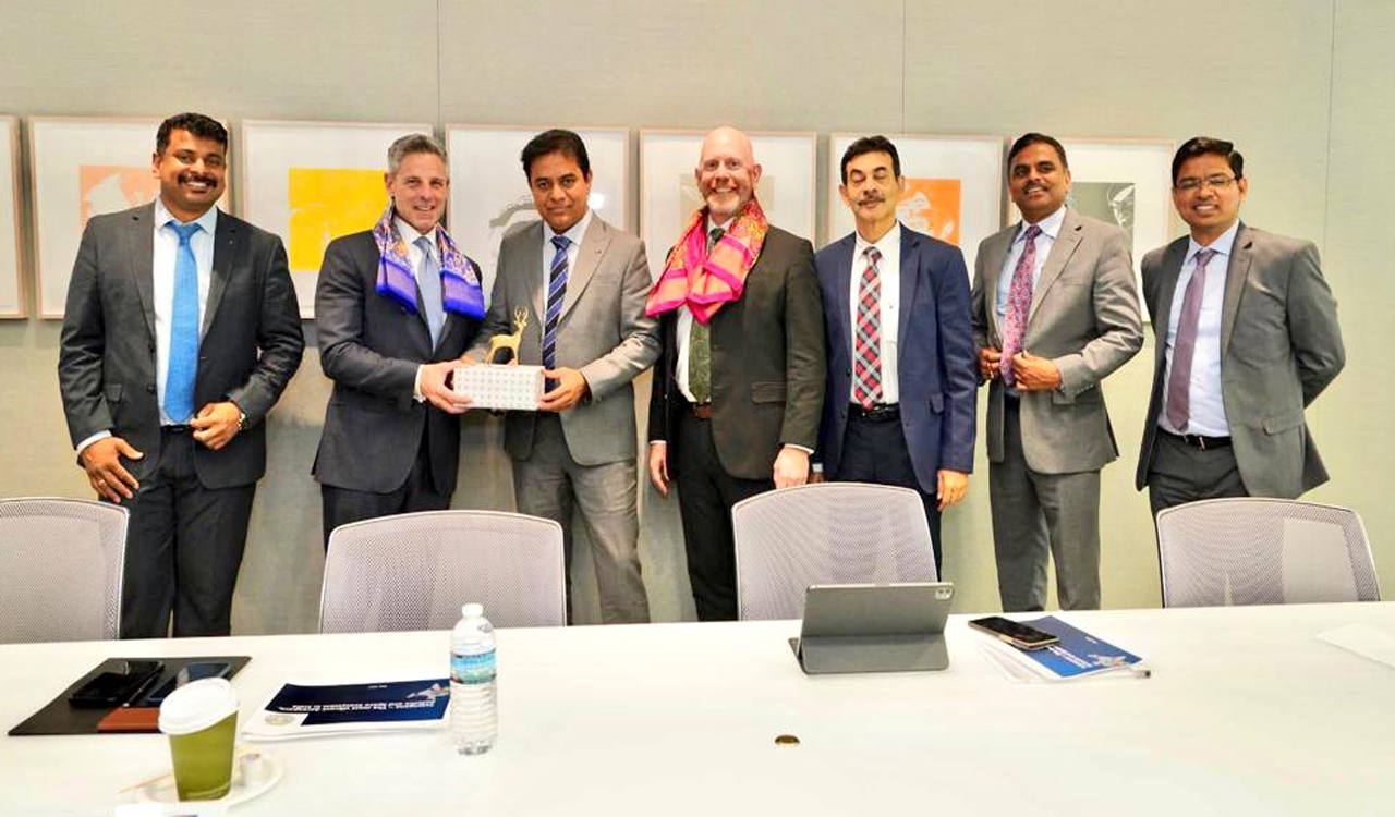 Glad that Lockheed Martin was planning next supply chain meet in Hyderabad: KTR
