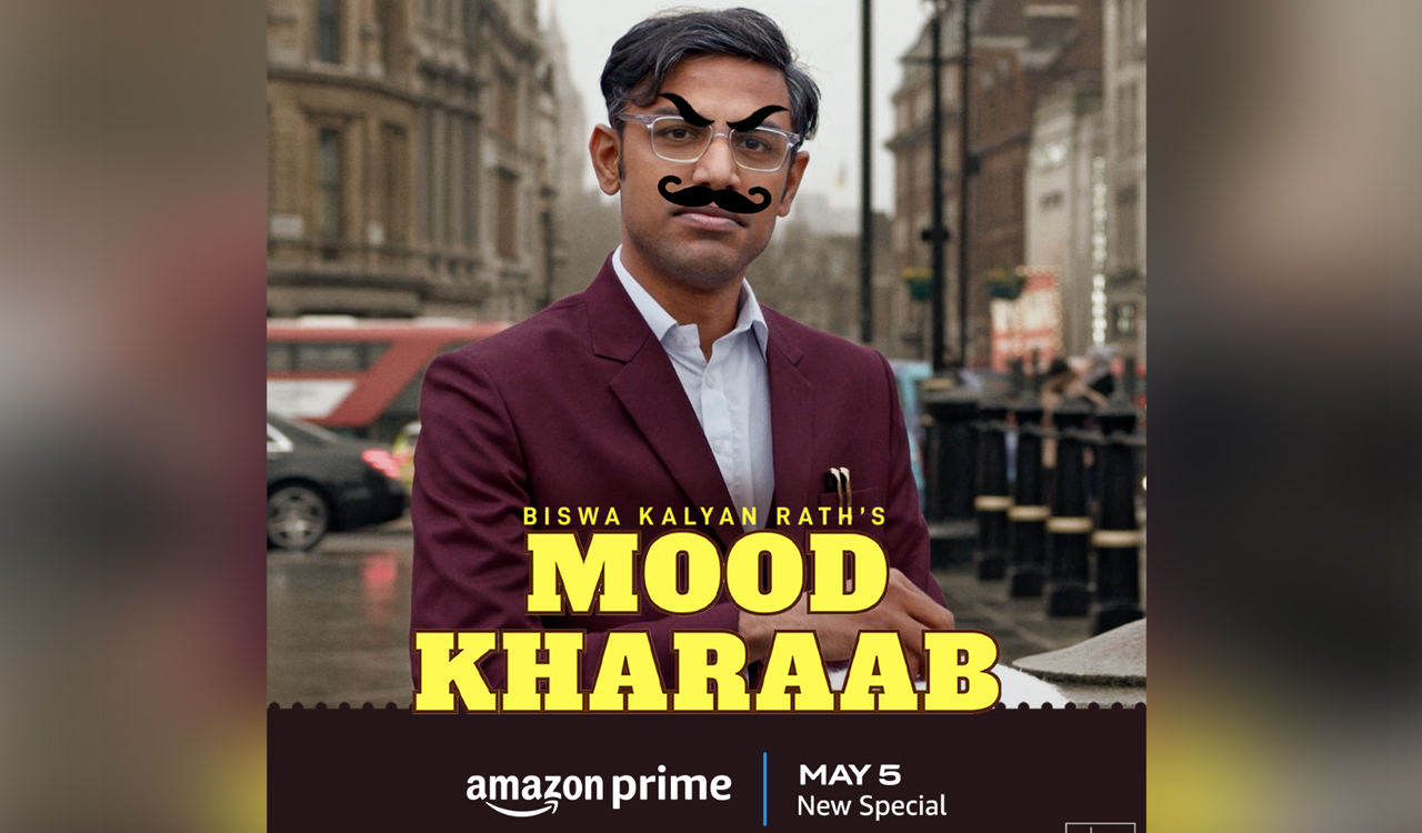 Prime Video launches trailer of Biswa Kalyan Rath’s stand-up special, ‘Mood Kharaab’