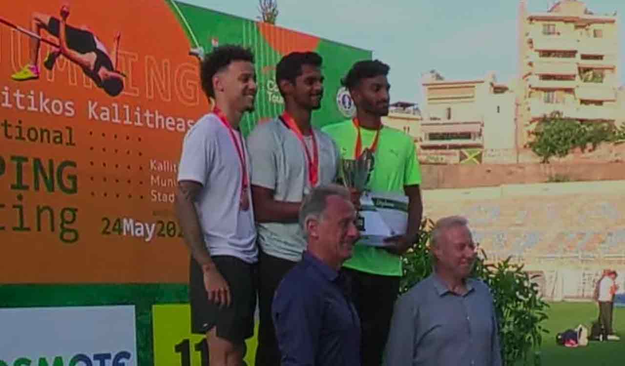 Long jumper Murali Sreeshankar wins gold, Aldrin takes silver at International Jumping Meeting