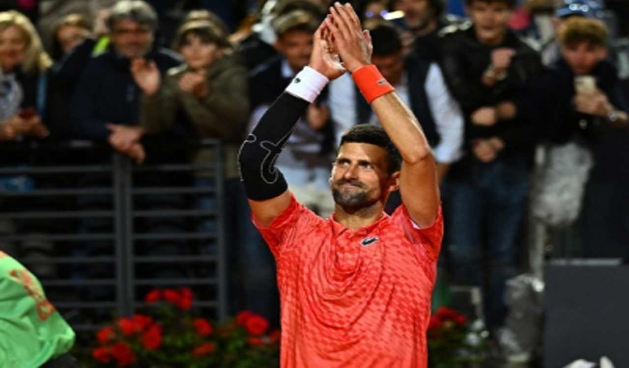 Italian Open: Djokovic overcomes Dimitrov in three sets, reaches fourth round