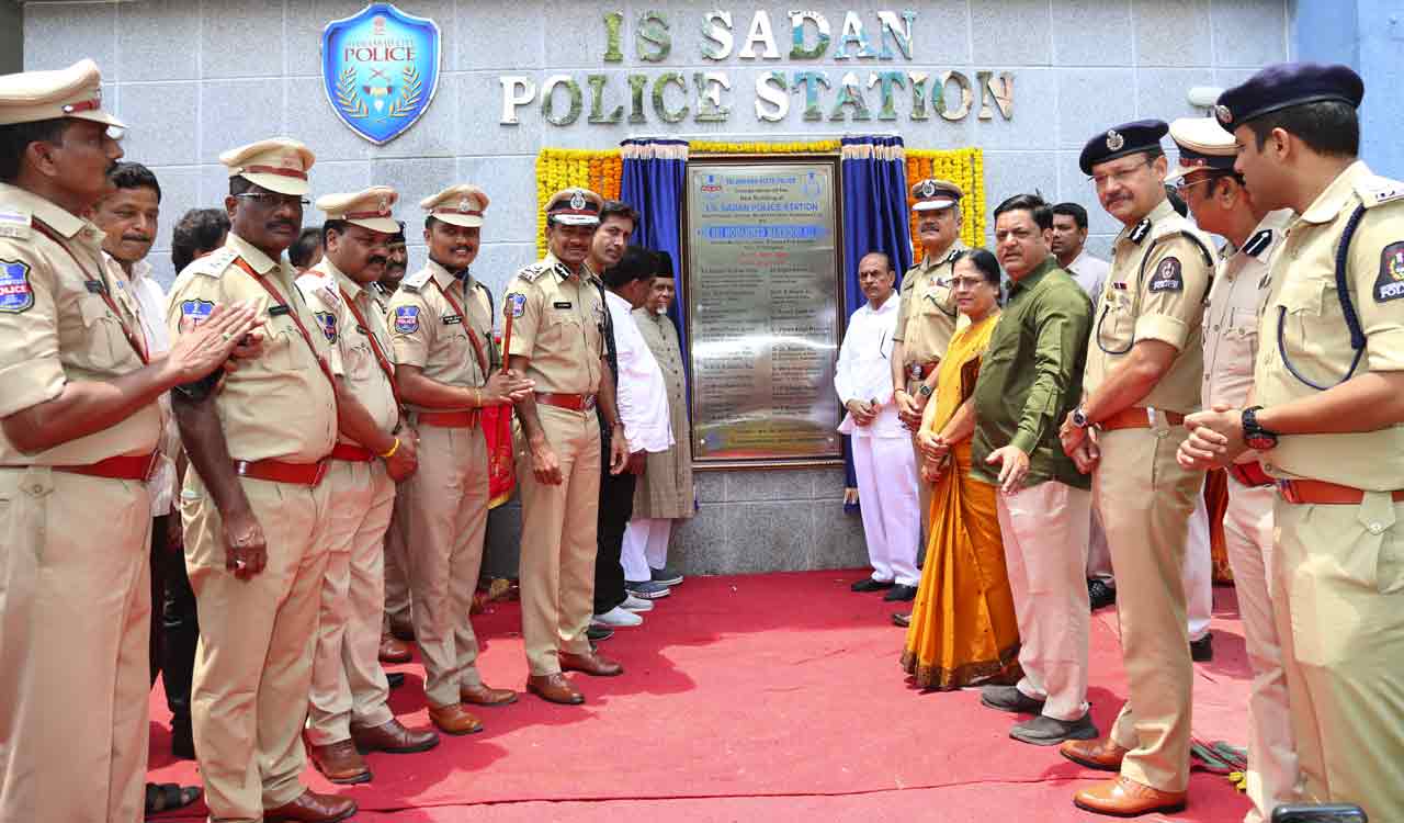 Mahmood Ali inaugurates two new police stations in Hyderabad