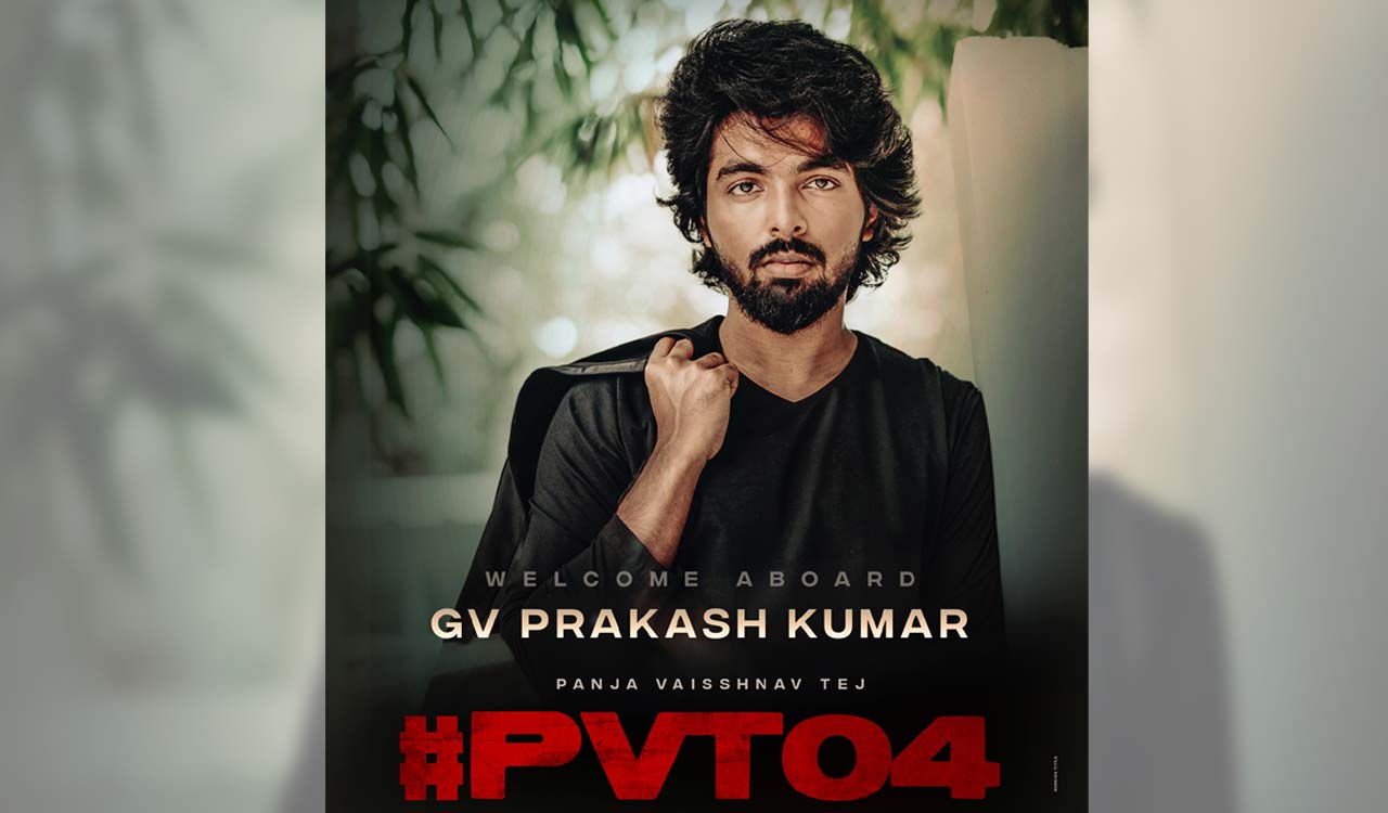 GV Prakash Kumar to compose music for Panja Vaisshnav Tej’s PVT04