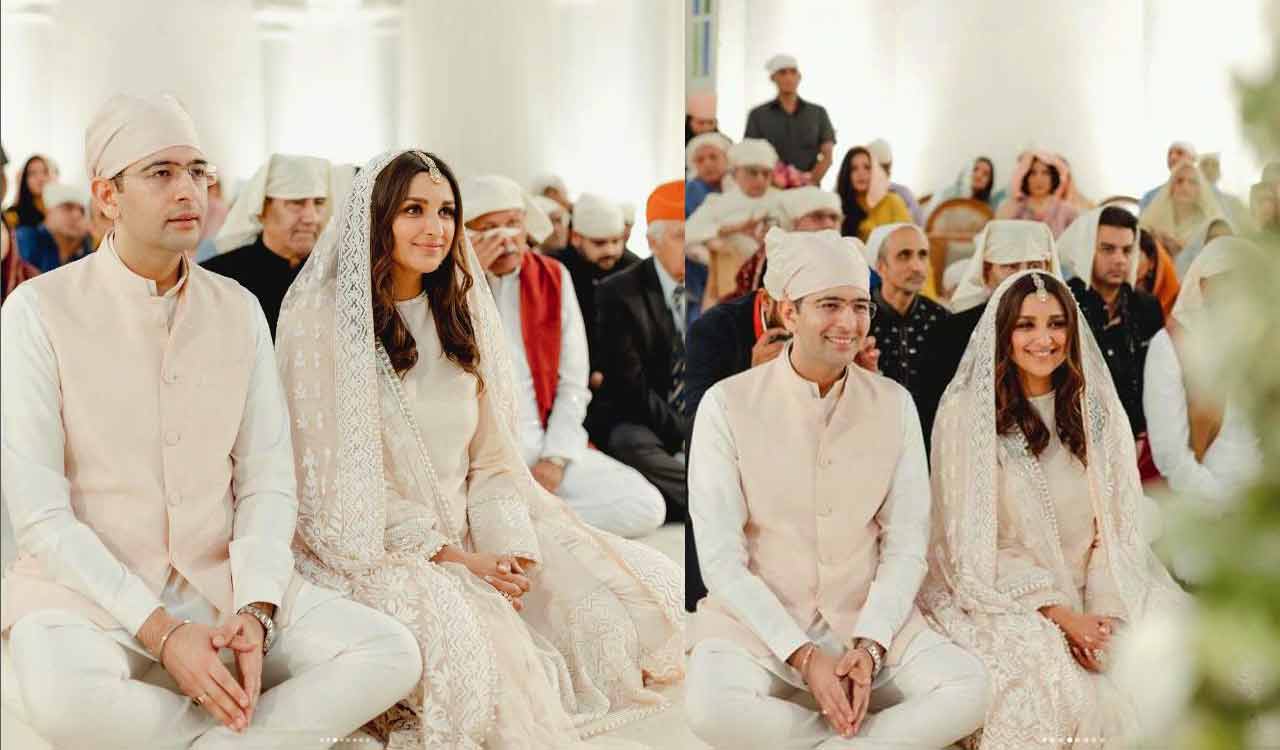 Parineeti Chopra shares unseen pictures from her engagement