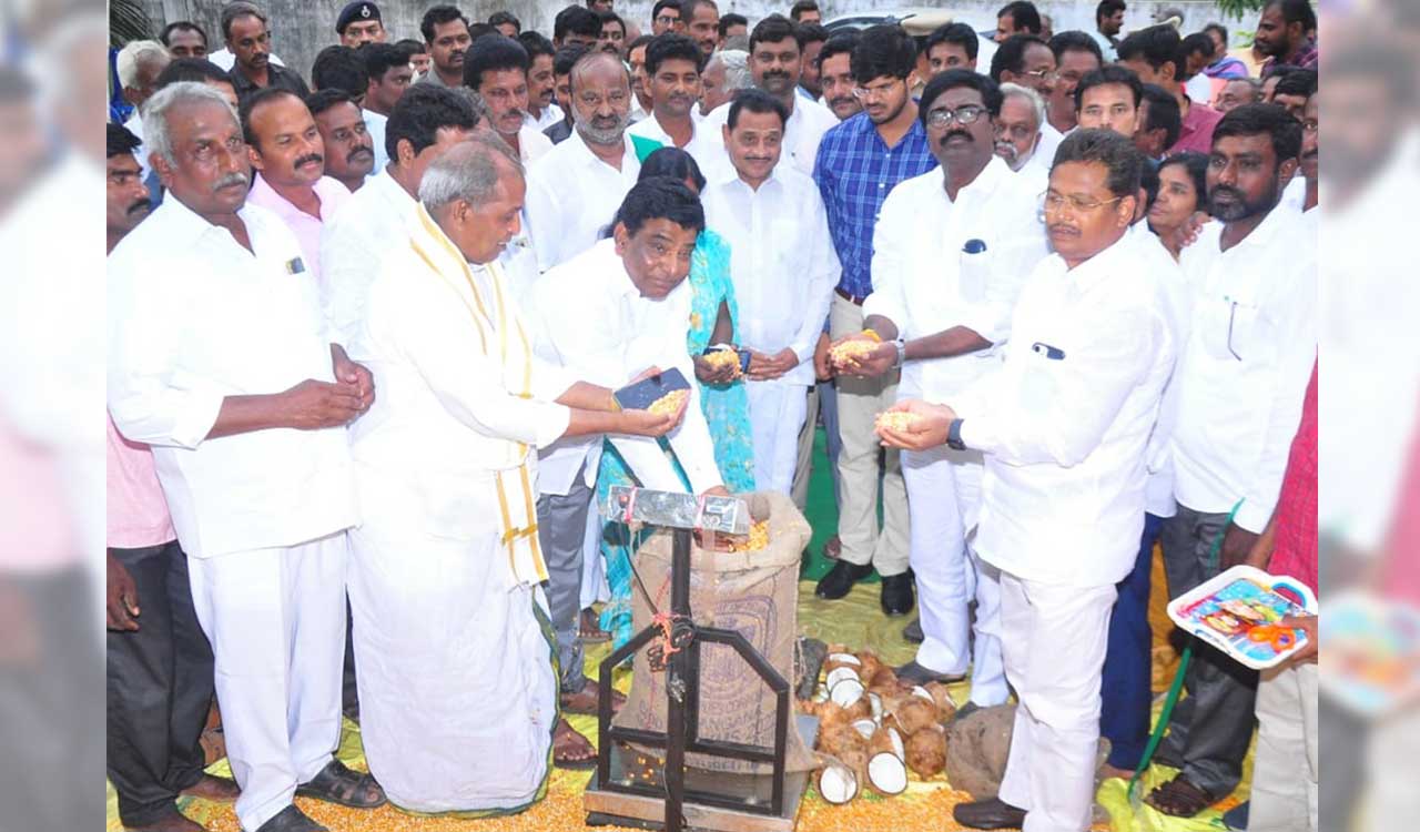 Government will buy every grain produced by farmers: Minister Puvvada Ajay Kumar
