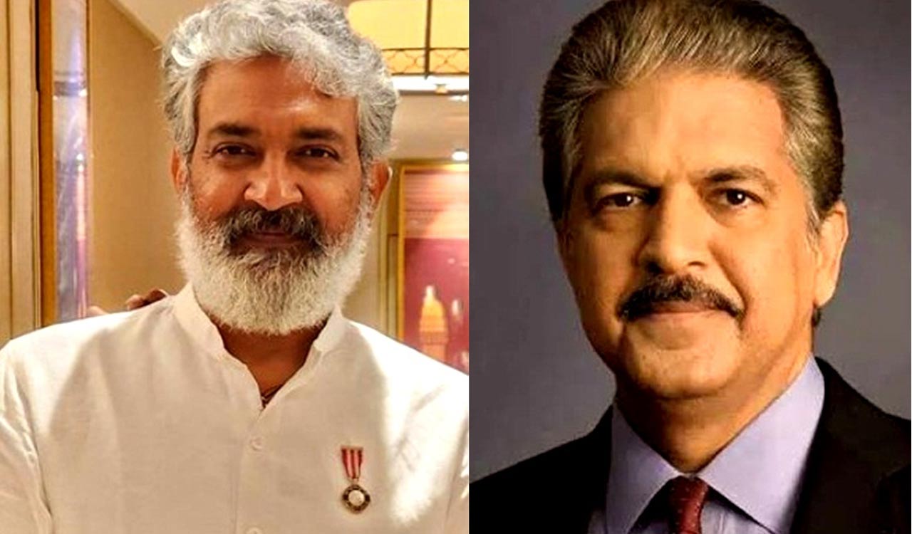 Anand Mahindra asks Rajamouli to make film on Indus Valley civilisation, he reacts