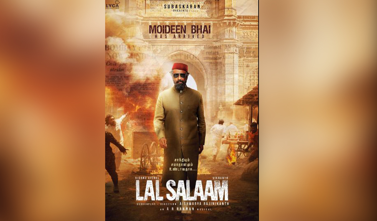 Rajinikanth’s first look as Moideen Bhai in ‘Lal Salaam’ garners mixed response