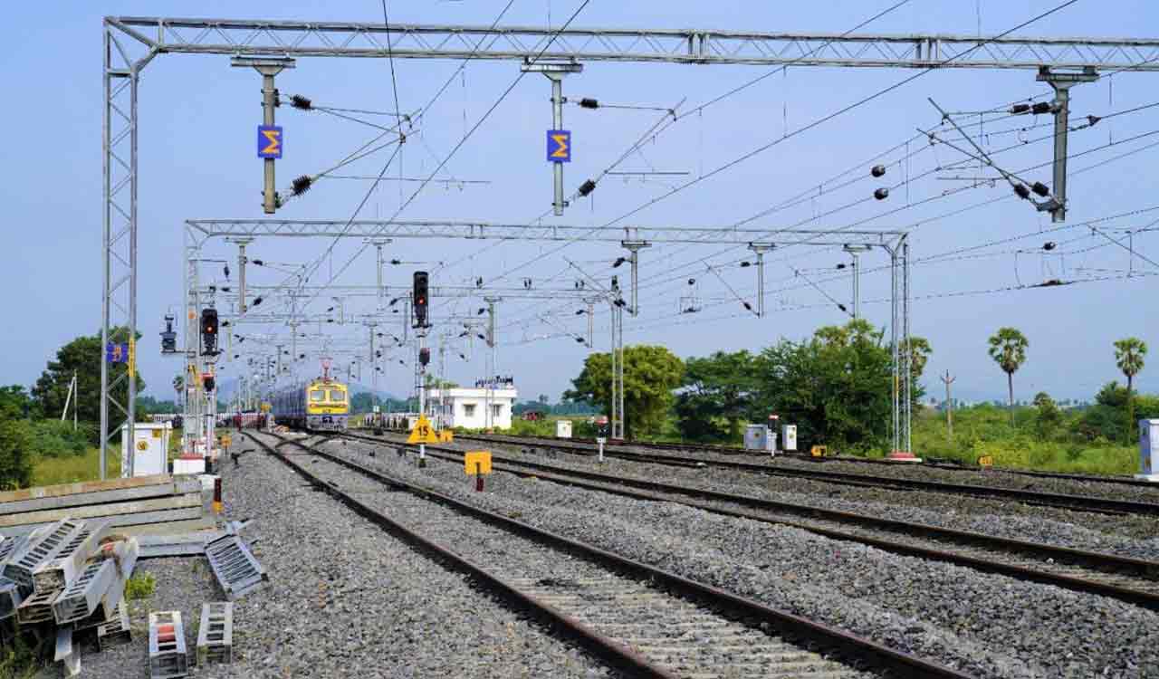 SCR completes record electrification of 1,017 route kms in 2022-23