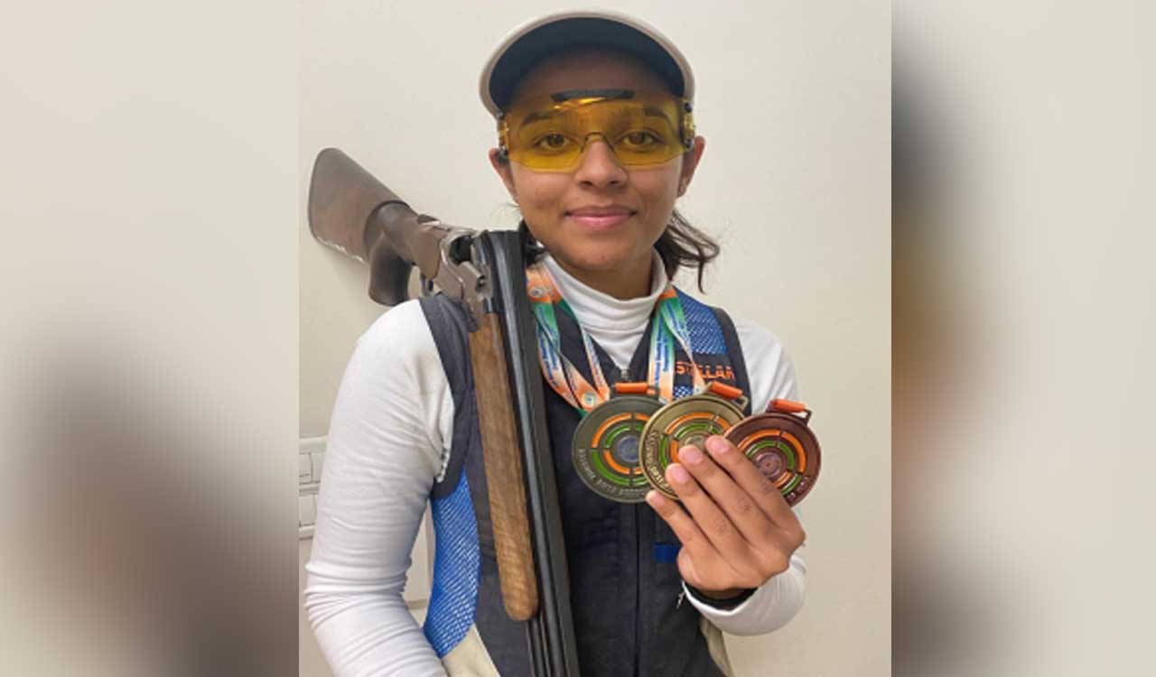 Shotgun World Cup: India’s Darshna lying third in women’s skeet qualifications
