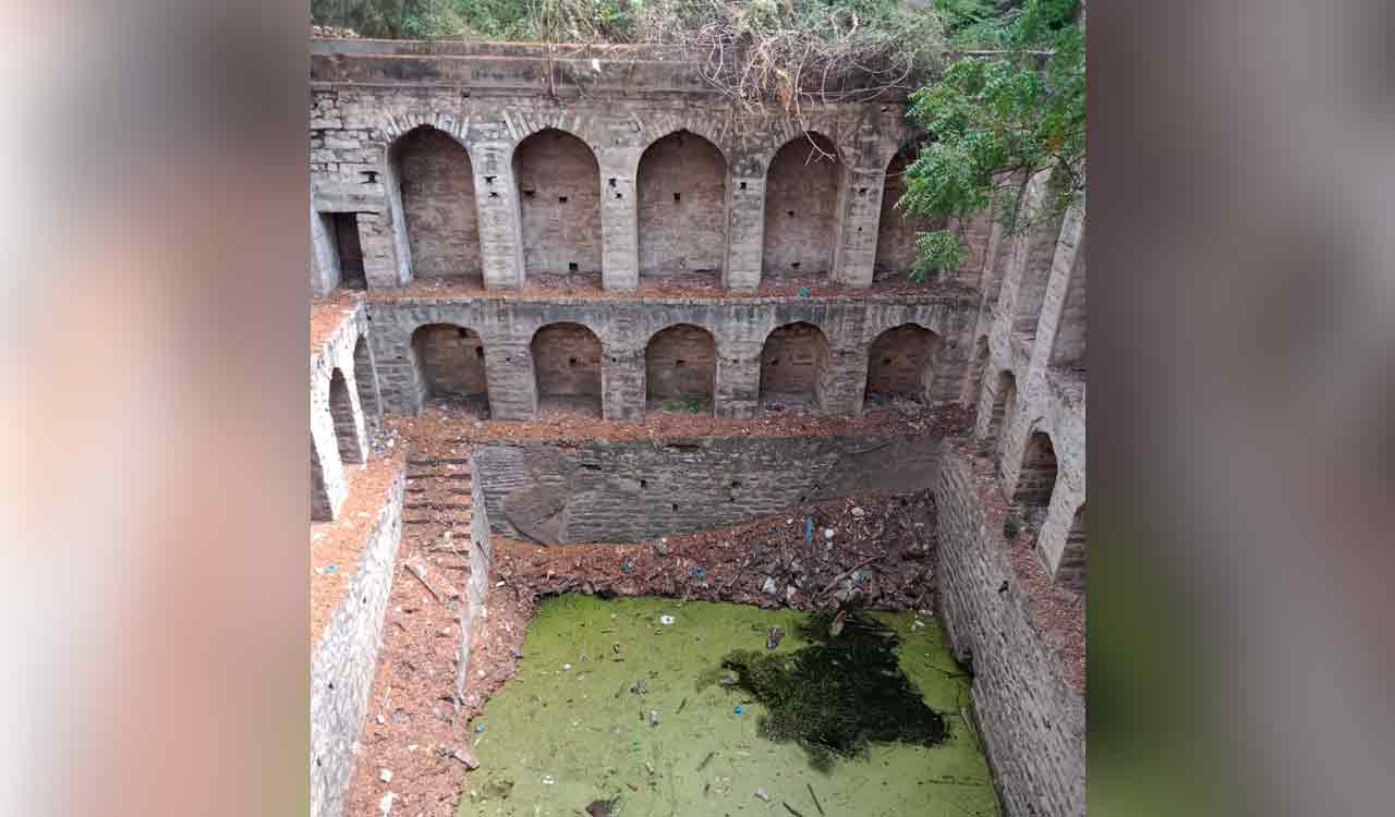Hyderabad: HMDA proposes to restore stepwell in Falaknuma Bus Depot