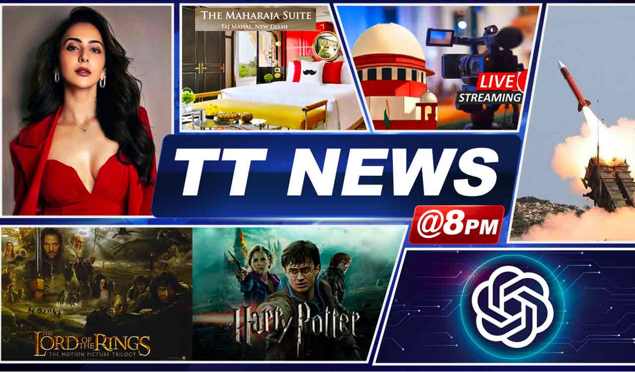 TT News @8PM | May 6 | Live-Streaming Of Court Hearings, Telangana Support For Manipur, Chat GPT