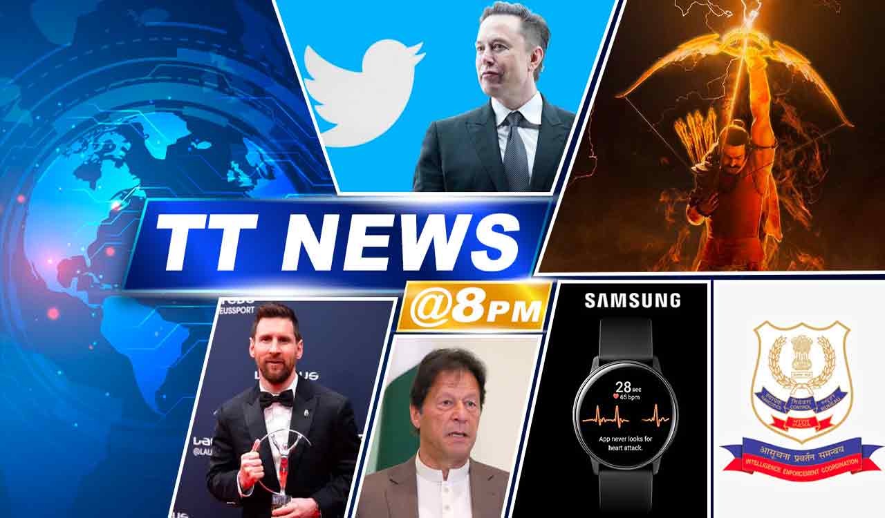 TT News @8PM | May 9 | Adipurush Trailer, Khargone Bus Accident, Karnataka Elections, Chris Jordan MI