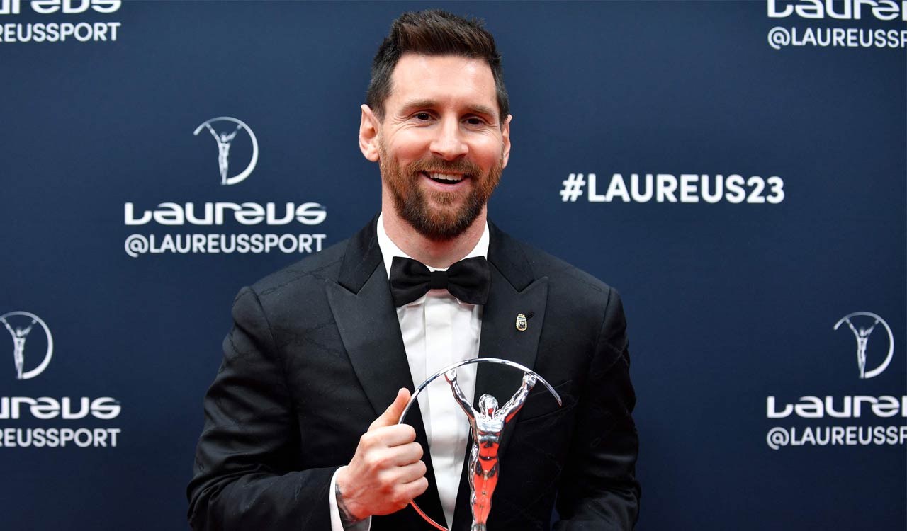 Lionel Messi wins Laureus Sportsmen of the Year 2023 award