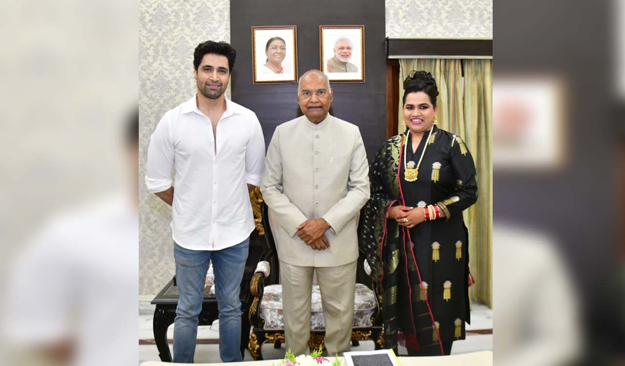 Adivi Sesh meets former president Ram Nath Kovind