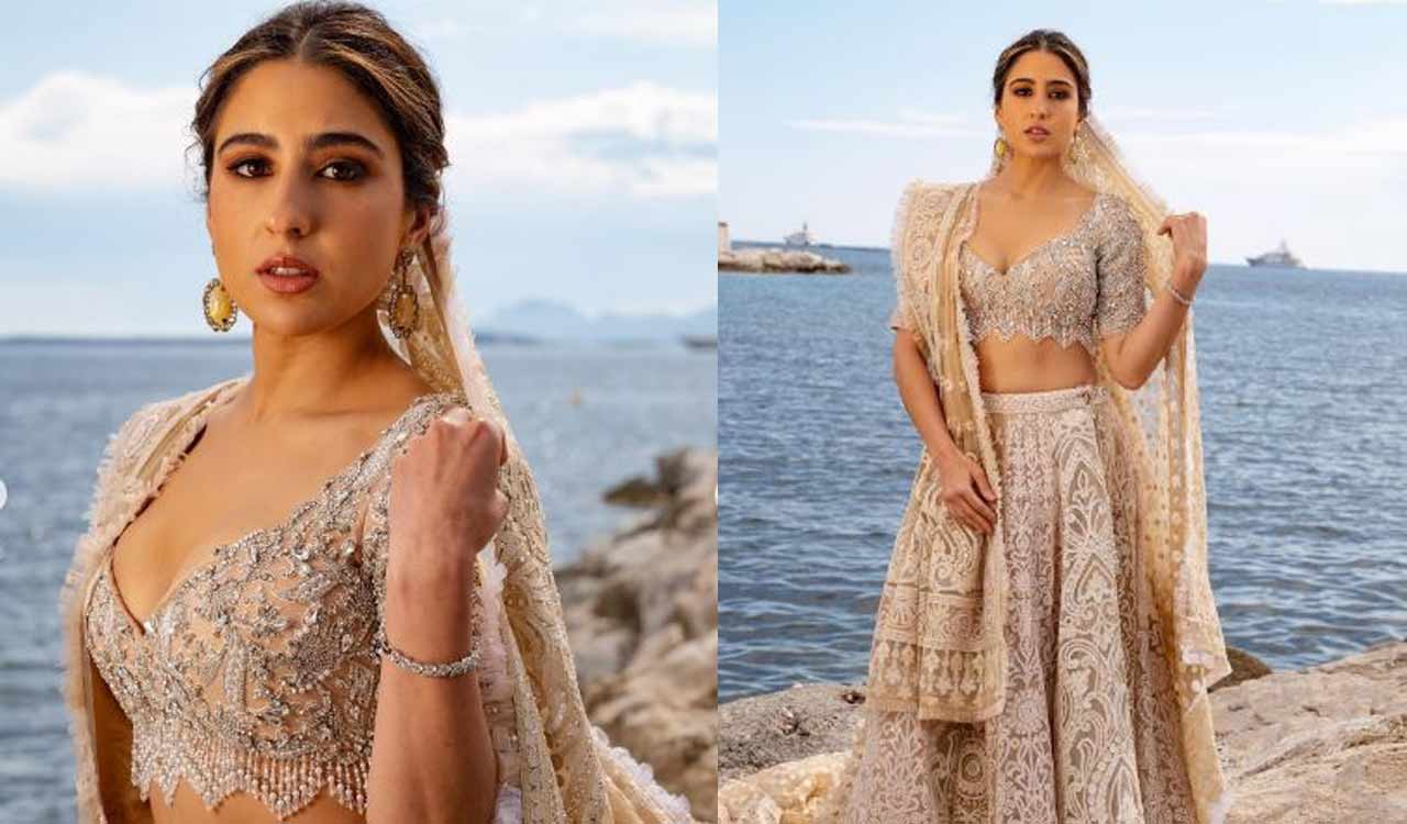 Cannes 2023: Sara Ali Khan goes ‘desi’ for red carpet debut