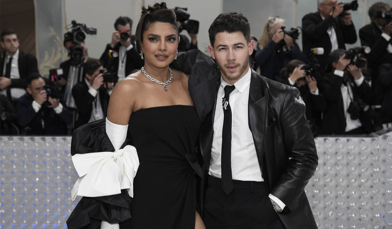 Met Gala 2023: Priyanka Chopra, husband Nick Jonas twin in black