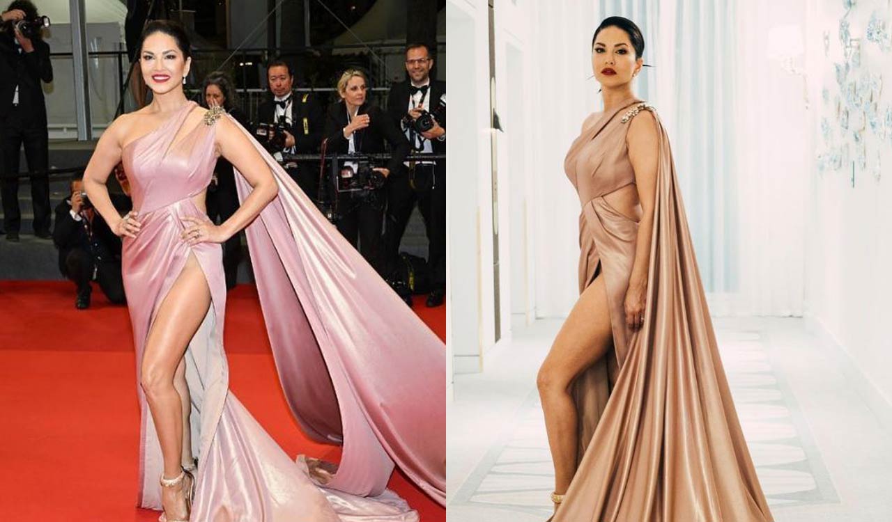 Sunny Leone expresses gratitude to husband Daniel for her Cannes moment