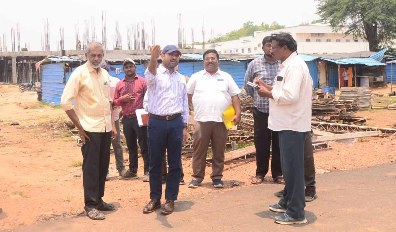 Mahbubabad Collector stresses for timely completion of medical college construction
