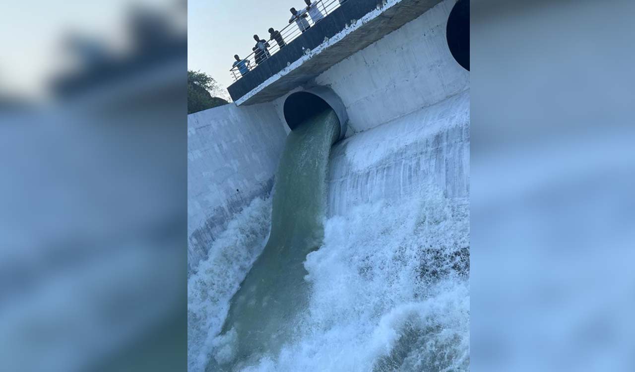 Telangana: Trial run of Kaleshwaram Package 9 first pump conducted successfully