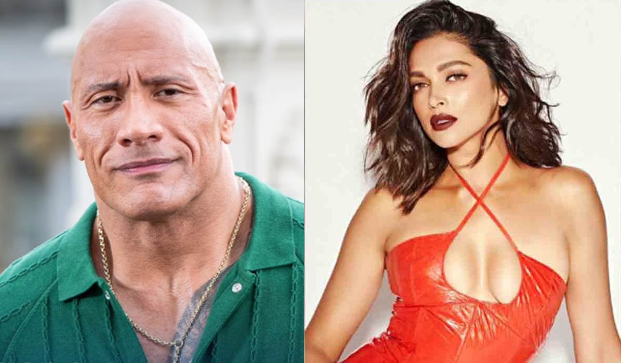 Deepika Padukone comes in support of Dwayne Johnson
