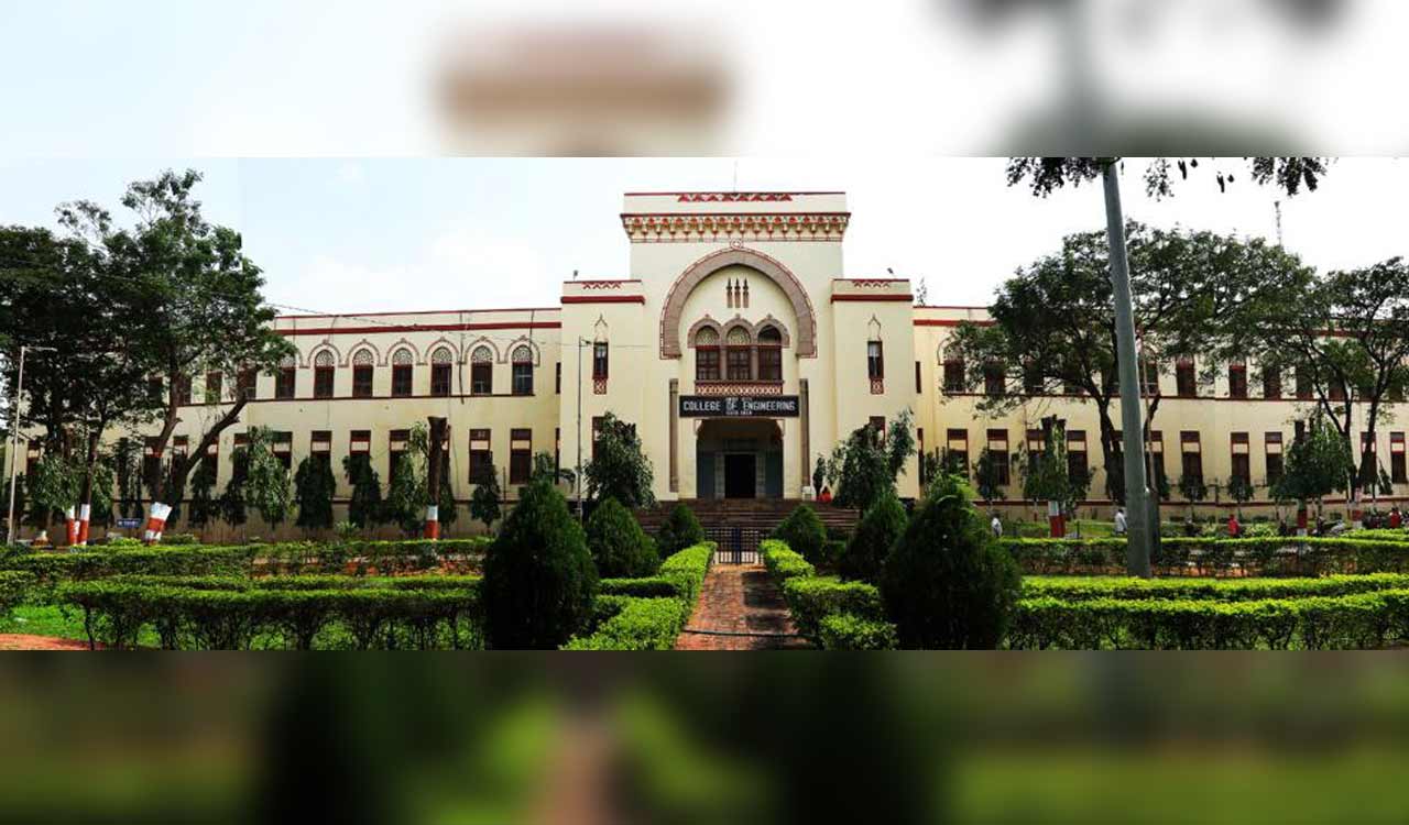 University College of Engineering bagged the highest Research Project