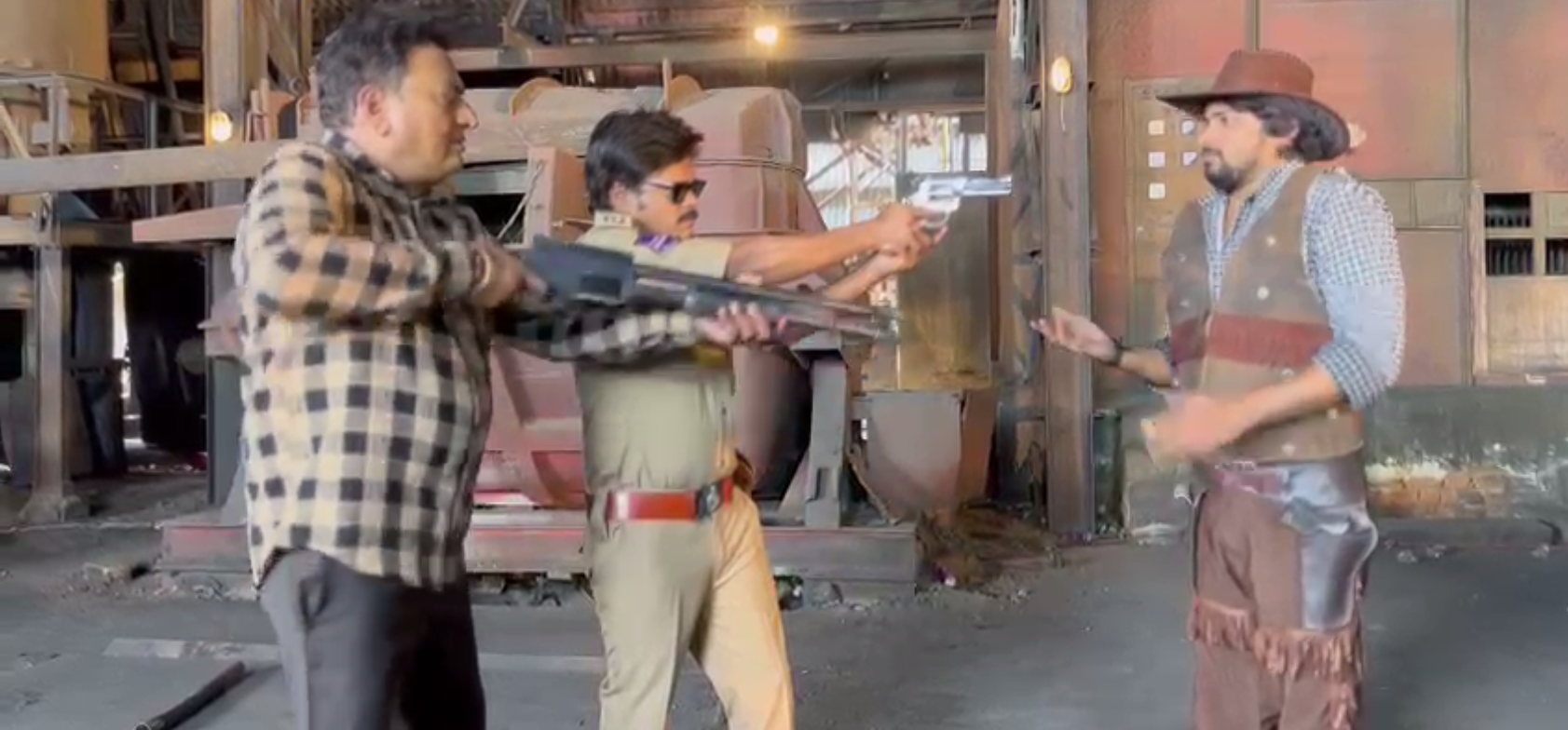 Breaking: VJ Sunny injured after dummy bullet hits him during shoot