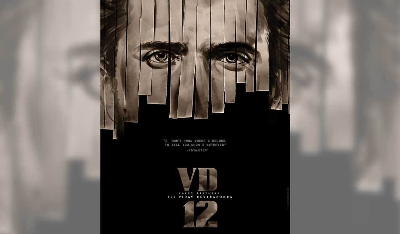 An intense birthday poster of Vijay Deverakonda’s VD12 unveiled; wows fans and netizens