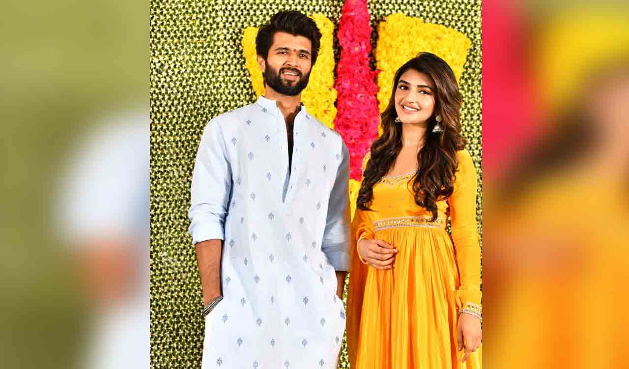 Vijay Deverakonda, Sreeleela’s #VD12 launched with a puja ceremony today